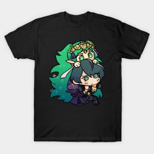 Byleth Sothis Piggyback Sticker T-Shirt